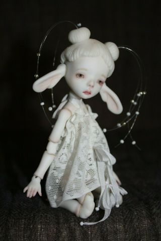 Porcelain Bjd Ball Jointed Doll " Bunny Princess " Olesya Kudryashova.