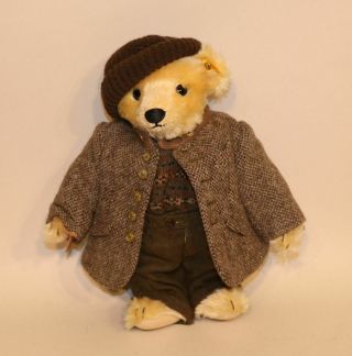 Steiff Ralph Lauren Polo Wellington Teddy Bear Suit Tie 650581 819/1070