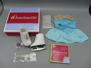 My American Girl Sparkly Skating Outfit Set W/ Box - Ag For 18 " Dolls