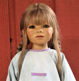 Arapati Brazillian Girl Doll Annette Himstedt 34 " L.  E.  377 Vtg 2005 Artist Doll
