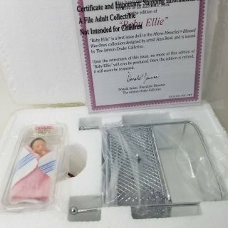 Ashton Drake Galleries Micro Miracles Baby Ellie Doll Blessed Wee Ones Jean Reid