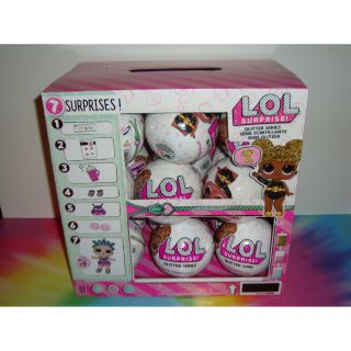 Lol Surprise Dolls - Glitter (series) - Full Case Box Of 18 Balls Real