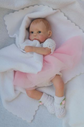 Ooak Polymer Clay Baby Doll By Lisa - Hello Dolly Dolls