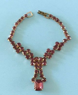 Vintage Rhinestone Doll Jewelry Necklace Madame Alexander Cissy Miss Revlon