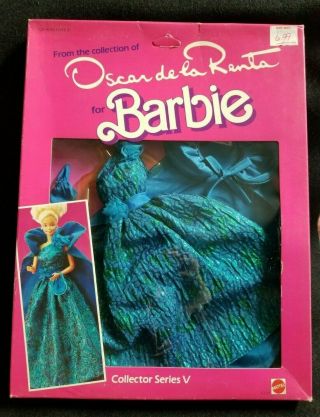 Vintage Mattel 1984 Oscar De La Renta Collector Series V 9259 Doll Fashion