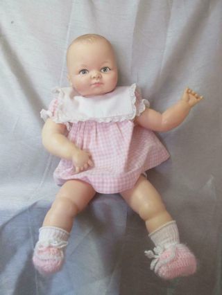 Vintage Cameo Miss Peep Doll Approx18 In Hinged Arms And Legs