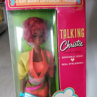 1969 Talking Christie Barbie Doll Vintage 1960 