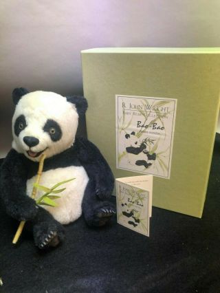 R John Wright Bao - Bao 238/500 Panda Baby Bear