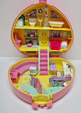 Vintage 1992 Large Bluebird Polly Pocket Lucy Locket Dream House Play Set