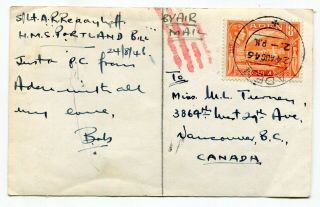 Aden 1946 George Vi - Airmail Jusqu 