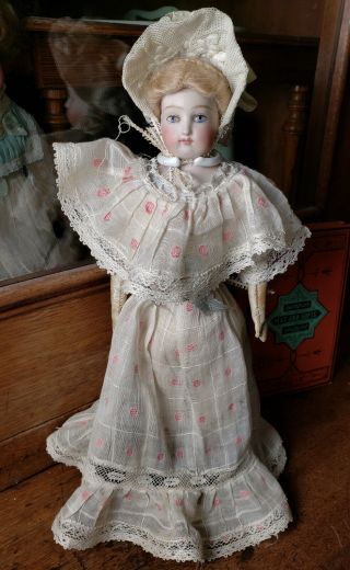 Antique 10 " Claude Blampoix Sr.  B 2/0 S 1850,  60s French Fashion Poupee Doll