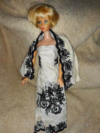 Estate Old Vintage 1966 Mattel Barbie Blonde Bubble Cut Doll 6