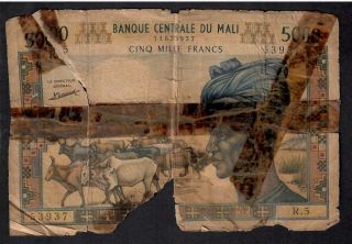 5000 Francs From Mali