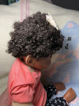 Donna RuBert Limited Edition Reborn Porcelain Doll African American Newborn ASIS 3