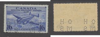 Canada Perforated Official Special Delivery Air Stamp Oce1 (lot 15359)