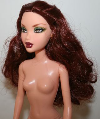 My Scene Barbie Doll Chelsea With Highlighted Auburn Hair,  Hazel Eyes,  Earrings