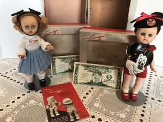 1950’s 2 Ginger 8” Dolls/Book / Ginger case /Tagged outfits/Accessories/ boxes 3