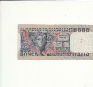 Italy Italian Banknote 50000 Lires 50000 Lire - 1977