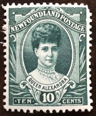 1911 Newfoundland Mvlh Coronation Of Kgv - The Royal Family Scott 112