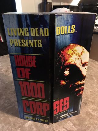 House Of 1000 Corpses Otis And Cheerleader Living Dead Doll Rare