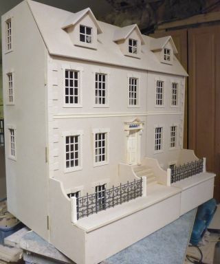 1/12 Scale Dolls House Dalton House 3ft Wide With Basement Kit By Dhd