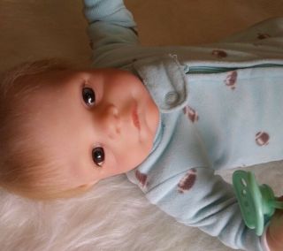 16 " Baby Boy Reborned From Miles Kit By Pat Moulton And Denise Pratt - Duncan