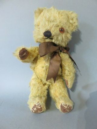 A Cute Little Well Loved Vintage Chad Valley Teddy Bear 11 "