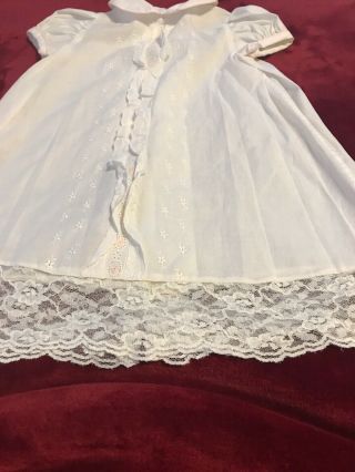 Vintage Doll/baby Dress Custom Made/ance’k/size L/great Vintage Cond