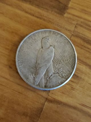 1923 P Peace $1 Silver U.  S.  One Dollar