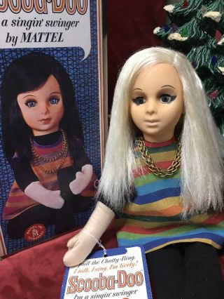 Scooba Doo Doll.  Mattel 60s. ,  talks,  box 2