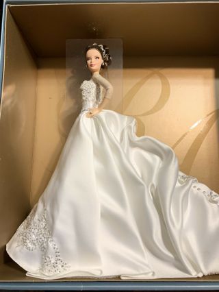 Reem Acra Bride 2007 Bride Barbie Doll.  Mattel K7968 Gold Label.  Box Good Cond
