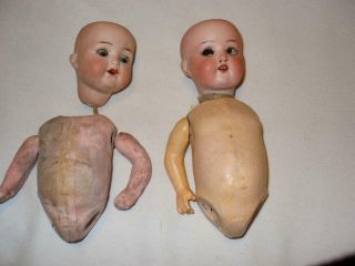 Armand Marseille German Bisque Baby Doll Head/body 990 A 8/0 M Parts