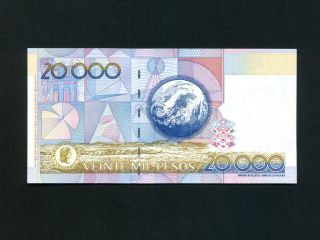 Colombia:P - 454i,  20000 Pesos,  2004 Julio Garavito UNC 2