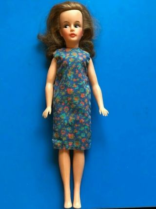 1964 Era Ideal Tammy Doll " Mom " In Dress Vintage 60 