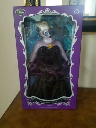Disney Store Limited Edition The Little Mermaid 17 " Ursula Doll