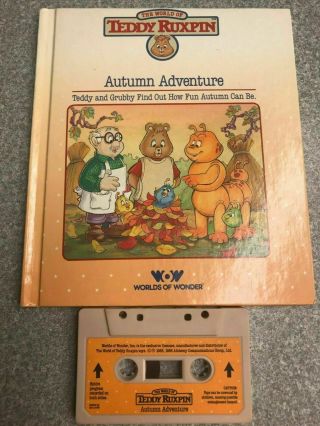 Teddy Ruxpin - Autumn Adventure - Book And Tape