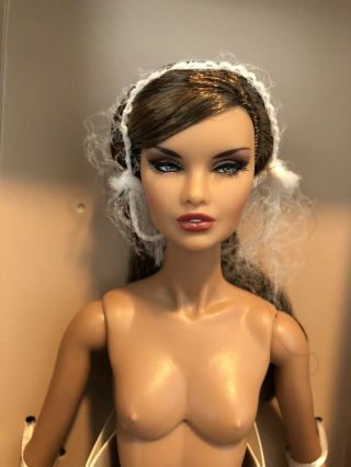 Fashion Royalty Nuface Heiress Erin Doll Nude Only Integrity Toys Hair