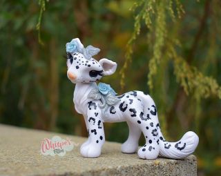 Whisper Fillies Himalaya The Snow Leopard Figurine Handmade Doll