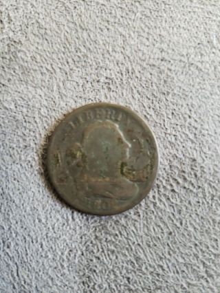 1803 Draped Bust Half Cent Circulated Philadelphia