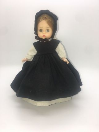 Rare Madame Alexander 8” Doll Amish Girl 1960’s Clothes