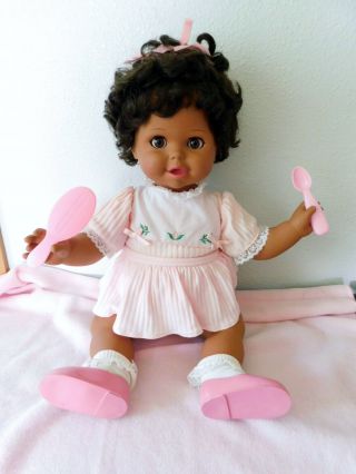 1987 Aa Baby Heather Talking Doll 350,  Sayings Interactive Grows Up Mattel Mib