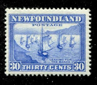 Newfoundland 198 Sg 220 Mh F/vf 30c 1932 - 1937 Is.  [n4266] Cv=$37.  50