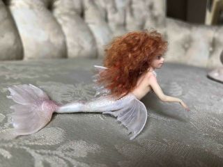 Julie Mansergh / Fairies In The Attic FITA - Nautilus Shell Mermaid OOAK Fairy 2