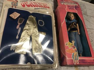 Vintage I Dream Of Jeannie Doll With Extra Outfit Package Remco