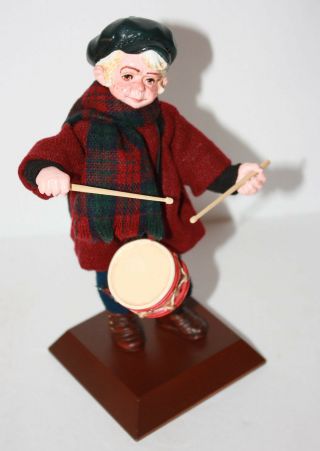 Simpich Character Doll Carolers Series ‘drummer Boy’ W/ Simpich Box 2