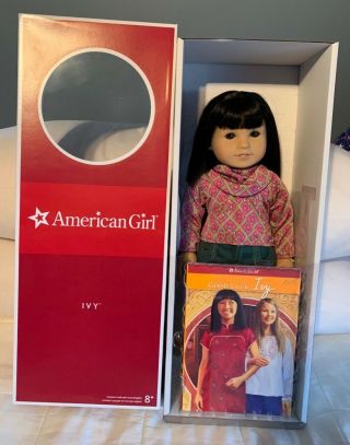 American Girl Doll Ivy Ling Retired Classic Nrfb Book Rare