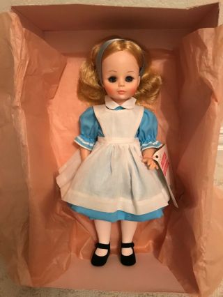 Vintage Madame Alexander 13 " Alice Doll 1452 W/tags