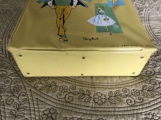 Vintage 1961 KEN Barbie Doll Case,  doll and clothes (yellow) 3
