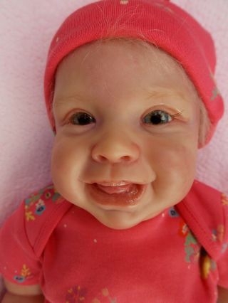 Happy Sweet 19 " Reborn Baby Girl Doll Harper By Andrea Arcello