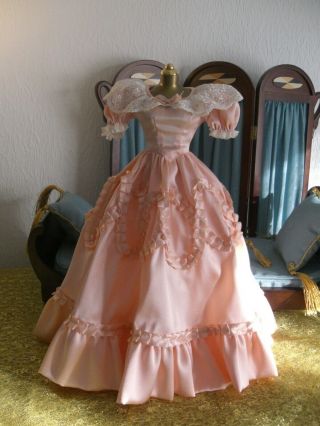 Doll Dress For 16inch Doll - Labeled:  A Angelique Miniature .